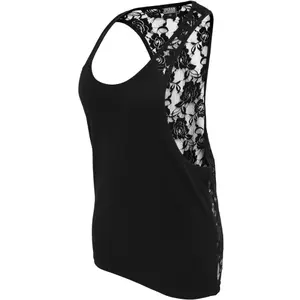 Women's tank top Urban Classic flower lace loose image-4