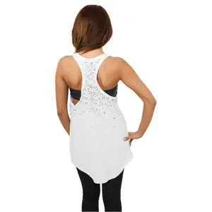 Damen Tanktop Urban Classic long leo print loose image-3