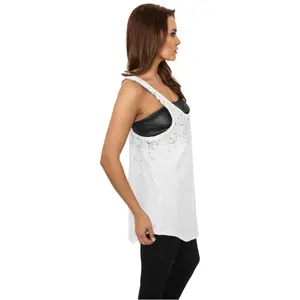 Damen Tanktop Urban Classic long leo print loose image-4