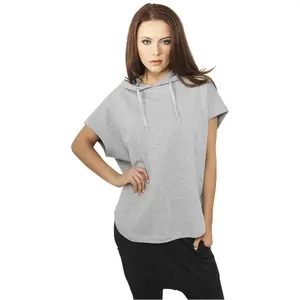 Damska bluza z kapturem Urban Classic basic terry image-1