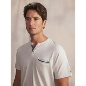 Τ shirt από πλέγμα TBS Blake image-4