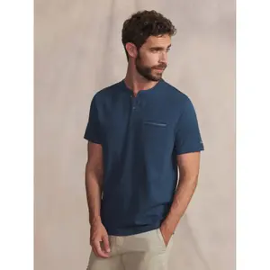 Τ shirt από πλέγμα TBS Blake image-1