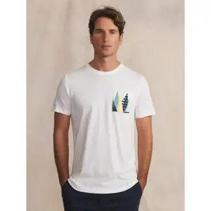 Τ shirt από πλέγμα TBS Danis image-1