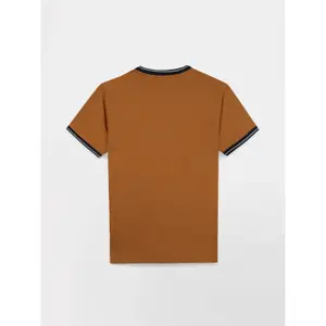 Τ shirt από πλέγμα TBS Darel image-3