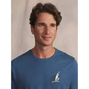 Τ shirt από πλέγμα TBS Darko image-4