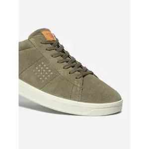 Suede leather sneakers TBS image-3