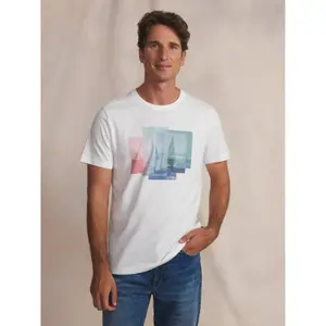 Τ shirt από πλέγμα TBS Greig image-1