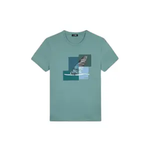 Τ shirt από πλέγμα TBS Greig image-0