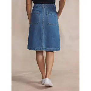 Denim skirt for women TBS Jadde image-3