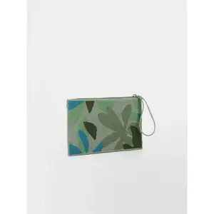 Women's clutch bag TBS Feuille image-1
