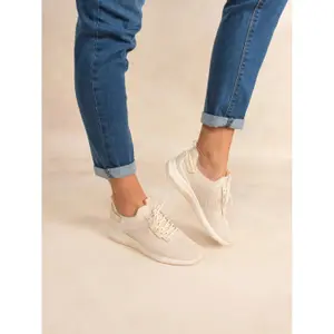 Recycled textile trainers for women TBS Confort image-2