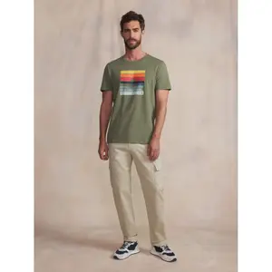 Τ shirt από πλέγμα TBS Keran image-2