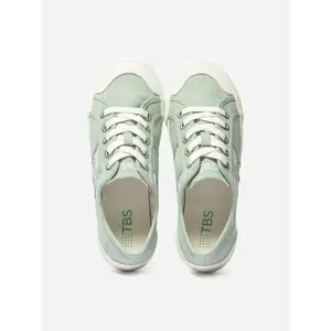 Vrouwen sneakers in gewassen canvas TBS Opaline image-1