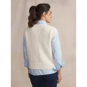 Sleeveless women's cardigan TBS Suzie image-3