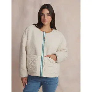 Women's zipped fleece TBS Wilda image-1