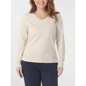 Sweater de manga longa em algodão para mulher TBS Adinalon image-1