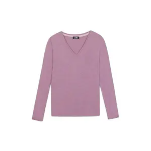 Sweater de manga longa em algodão para mulher TBS Adinalon image-0