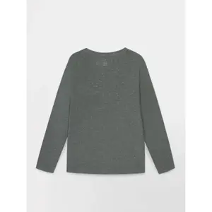 Sweater de manga longa em algodão para mulher TBS Adinalon image-1