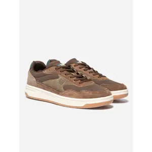 Sneakers in pelle TBS Nubuck Almerio image-1
