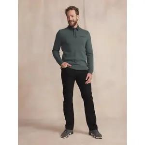 Long-sleeve polo TBS Cavezpol image-1