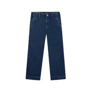 Jeans de corte largo para mulher TBS Fahrahui image-0