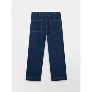 Jeans de corte largo para mulher TBS Fahrahui image-2