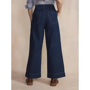 Jeans de corte largo para mulher TBS Fahrahui image-3