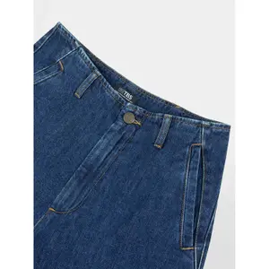 Jeans de corte largo para mulher TBS Fahrahui image-4