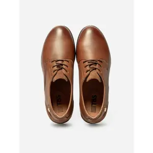 Dame derbies i læder med komfort TBS Fostina image-2