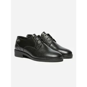 Dame derbies i læder med komfort TBS Fostina image-1