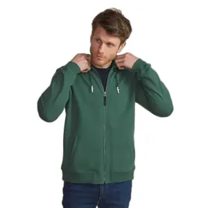 Sweatshirt med hætte TBS Julinzip image-0
