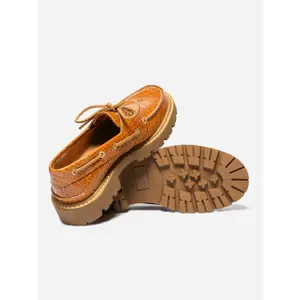 Zapatos náuticos de cuero para mujer TBS Lazaria image-3