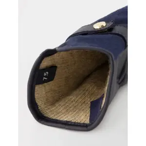 Luvas de couro e têxtil forradas de lana/nylon para mulher TBS Margaret image-1