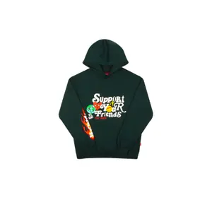 Sweatshirt à capuche Tealer Support Your Friends image-0