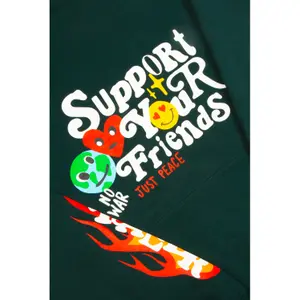 Sweatshirt à capuche Tealer Support Your Friends image-2