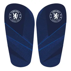 Pull-on shin guards for kids Team Merchandise image-0