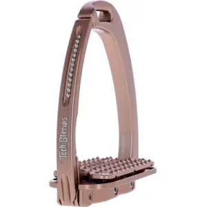 Safety stirrups for equestrian use Tech Stirrups Venice Dressage Plus Swarovski image-3