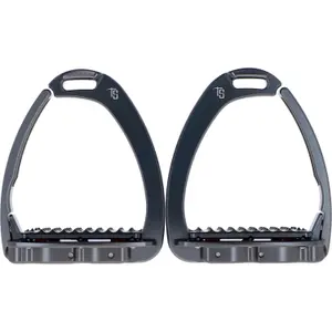 Safety stirrups for equestrian use Tech Stirrups Venice Dressage Plus Swarovski image-0