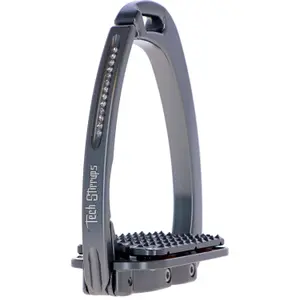 Safety stirrups for equestrian use Tech Stirrups Venice Dressage Plus Swarovski image-4