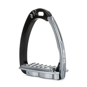 Safety stirrups for equestrian use Tech Stirrups Venice Flat Evo Swarovski image-0