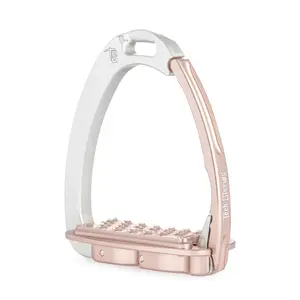 Safety stirrups for equestrian use Tech Stirrups Venice Flat Evo Swarovski image-0