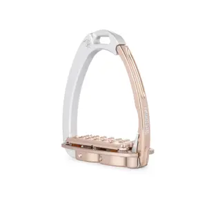 tsv-esrosegold-sicherheitssattel-fur-reiter-tech-stirrups-venice-plus-evo-silber-rosegold-tu