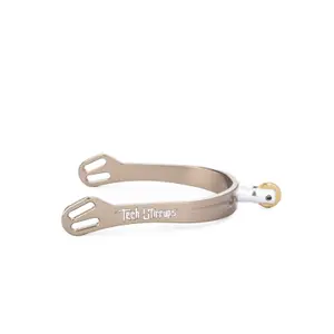 Sporen voor paard Tech Stirrups Verona Rowel image-0
