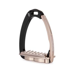tsvsebrosegold-sakerhetsstiglader-for-ridning-tech-stirrups-venice-sloped-evo-svart-roseguld-tu