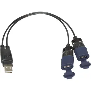 Doppelter usb-Anschluss Tecmate Y-Splitter 2 OUT image-0