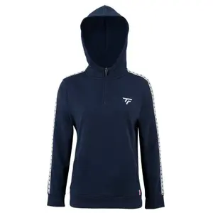 Sweatshirt Kapuzenpullover mit Reißverschluss, Damen Tecnifibre