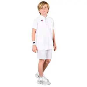Poloshirt til børn Tecnifibre Team Mesh image-2