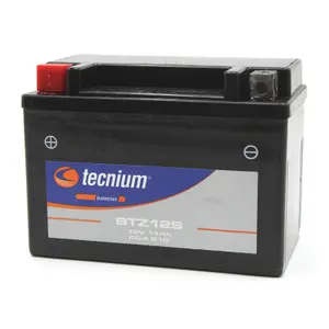 Motorcycle battery Tecnium Aprilia Tuareg 660 / Honda Forza 300 / Honda VFR 800 F ABS (RC93)