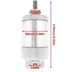 Motorcycle starter Tecnium Suzuki GSX 1250 F / Yamaha Tracer 900 image-1