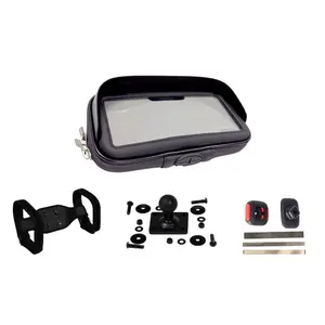 bag-easy-gtplus-h-motorrad-smartphone-halterung-3-halterungen-easy-fix-easy-ball-klettverschluss-tecnoglobe-easy-gt-plus-horizontal-schwarz-tu